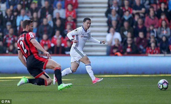 Video kết quả AFC Bournemouth vs Chelsea: Hazard tỏa sáng, Chelsea thắng dễ trên sân khách