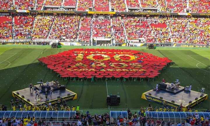 Copa America khai mạc: Đơn giản và đầy màu sắc