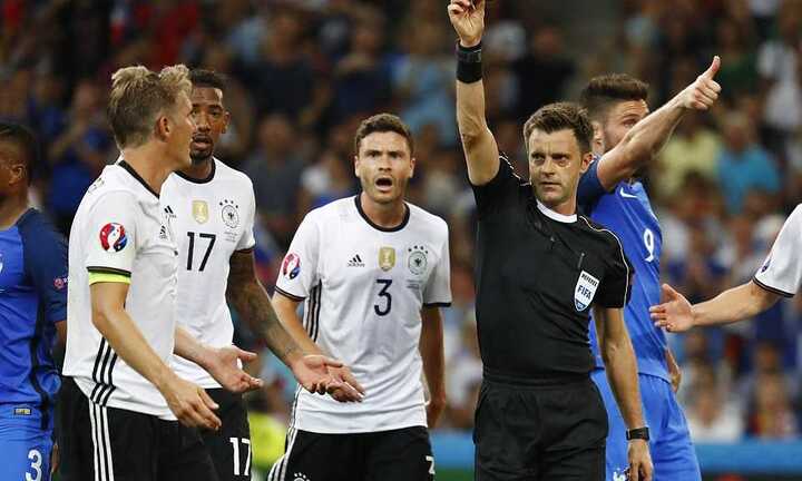 Tin tức Euro 8/7: Chọn trọng tài Rizzoli bắt trận Đức-Pháp là đúng quy trình