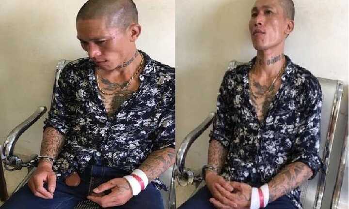 Chân dung kẻ xăm trổ túm áo, đánh tới tấp vào mặt chiến sỹ CSGT Hà Nội