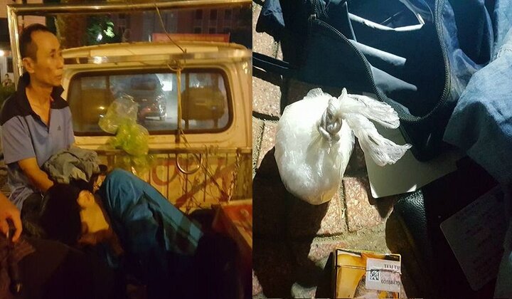 Bị bắt khi mang lượng lớn ma túy đá dạo phố, 2 người đàn ông khai... nhặt được