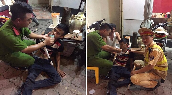CSGT Hà Nội giúp đỡ một nam thanh niên bị lừa bán sang Trung Quốc