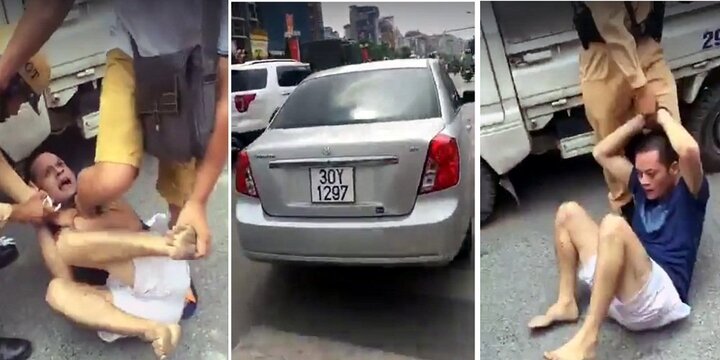 Xác định danh tính tài xế gây tai nạn rồi bỏ chạy, bị dân đánh tới tấp