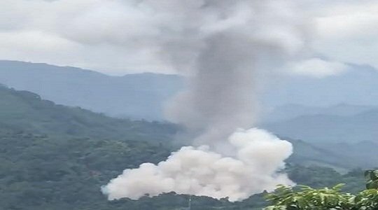 Nổ lớn ở kho chứa tang vật vũ khí tại Hà Giang