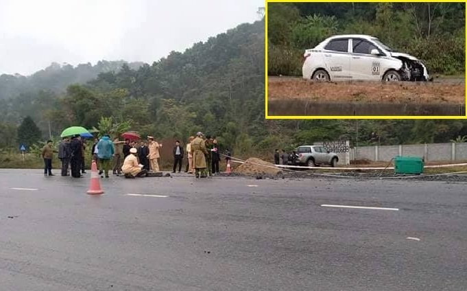 Tông chết 5 công nhân đang thi công trên đường, tài xế ô tô bỏ khỏi hiện trường