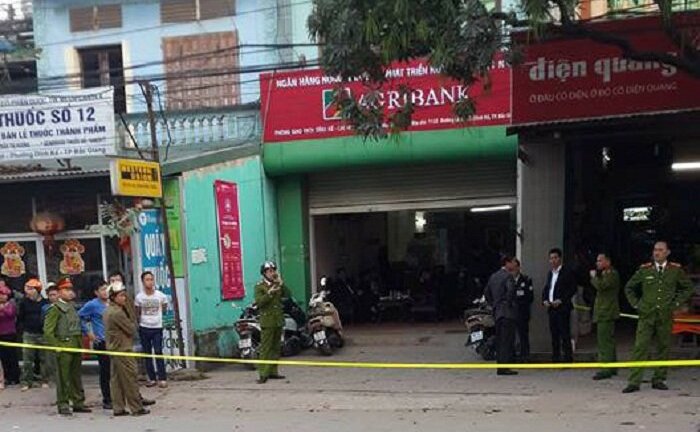 Truy bắt nghi can cướp ngân hàng ở Bắc Giang