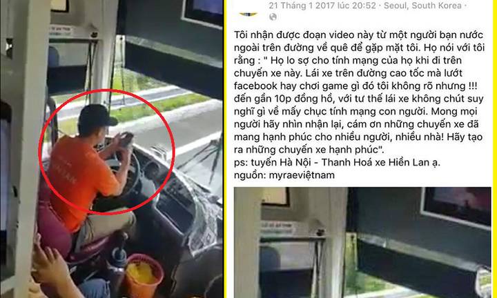 Vừa lái xe vừa nghịch điện thoại coi thường tính mạng hành khách, tài xế bị xử lý thế nào?
