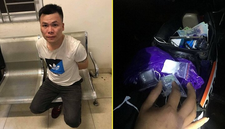 Đi xe máy không biển mang theo ma túy, nam thanh niên bị cảnh sát 141 tóm gọn