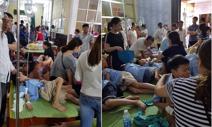 Khoảng 200 học sinh tiểu học ở Ninh Bình nhập viện sau bữa trưa tại trường