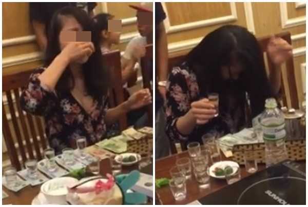 Uống 13 ly rượu lấy 5 triệu đồng: Cô gái khẳng định chỉ là trò chơi
