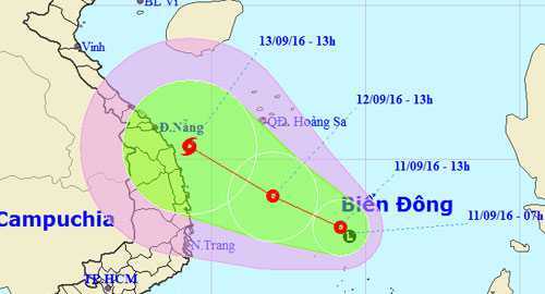 Áp thấp nhiệt đới có nguy cơ thành bão, mưa dông lớn trong cả nước