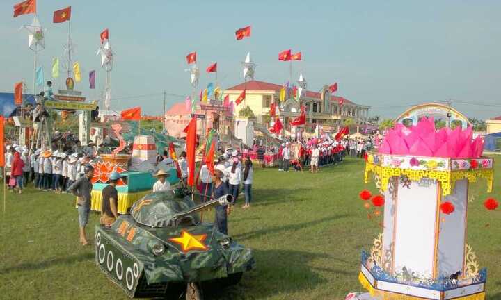 Về quê lúa, đón Tết Trung thu ngập tràn hơi thở biển đảo