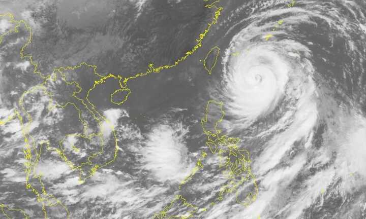 Cập nhật đường đi của siêu bão Megi trên Biển Đông