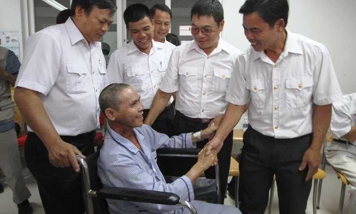 Cuộc đoàn viên đẫm nước mắt của những cựu binh Gạc Ma