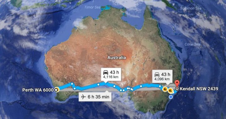 Bé trai 12 tuổi trộm xe nhà, 'phượt' xuyên Australia