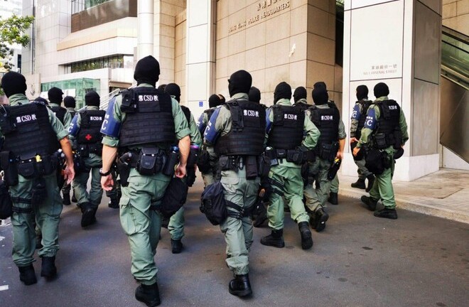 Hong Kong điều động biệt đội 'Phi Hổ' đối phó biểu tình