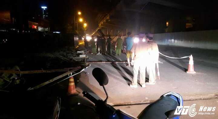 Dự án đường sắt trên cao lại gây tai nạn, công an phường cách vài bước chân nói không rõ