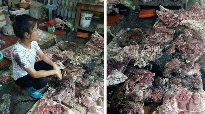 Kẻ hắt dầu luyn trộn chất thải vào người bán thịt lợn bị xử lý thế nào?