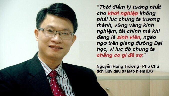 Những phát ngôn ấn tượng của ông Nguyễn Hồng Trường, người 'truyền lửa' cho nhiều startup Việt