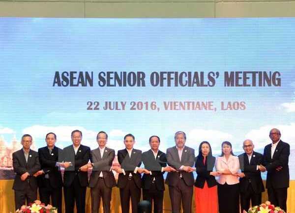 Quan chức cấp cao ASEAN họp tại Lào, thúc đẩy thực hiện, xây dựng các quy tắc liên quan Biển Đông