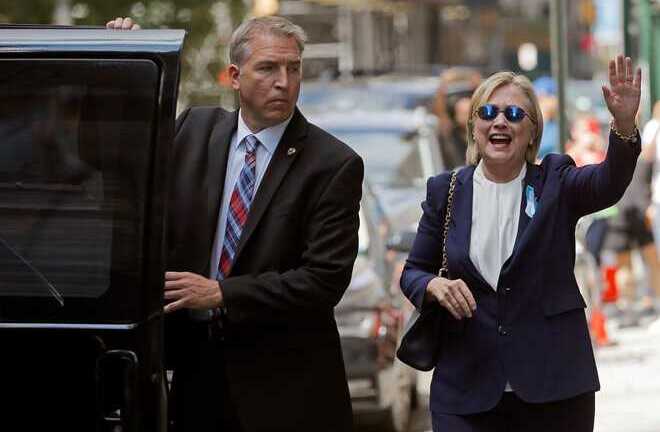 Bà Clinton trần tình về sự cố ngất xỉu trong lễ 11/9