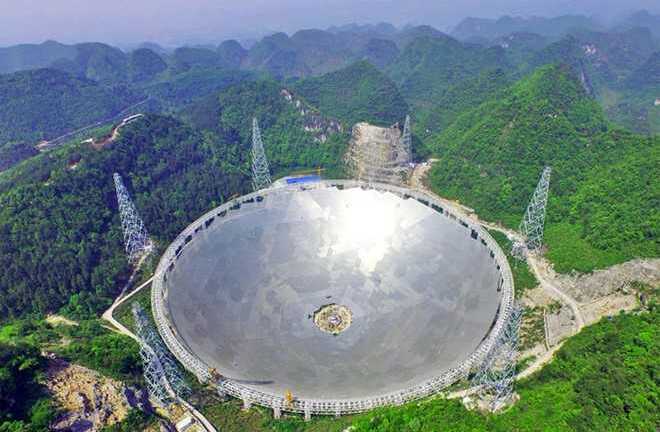 'Thiên nhãn' Trung Quốc tham vọng tìm người ngoài hành tinh