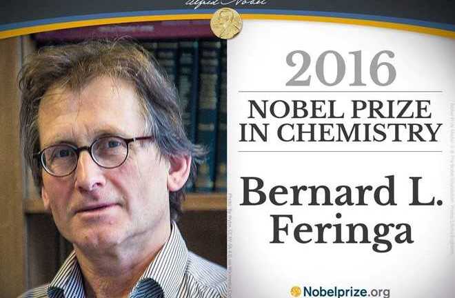 Nobel Hóa học cho các thiết kế máy nhỏ cỡ phân tử