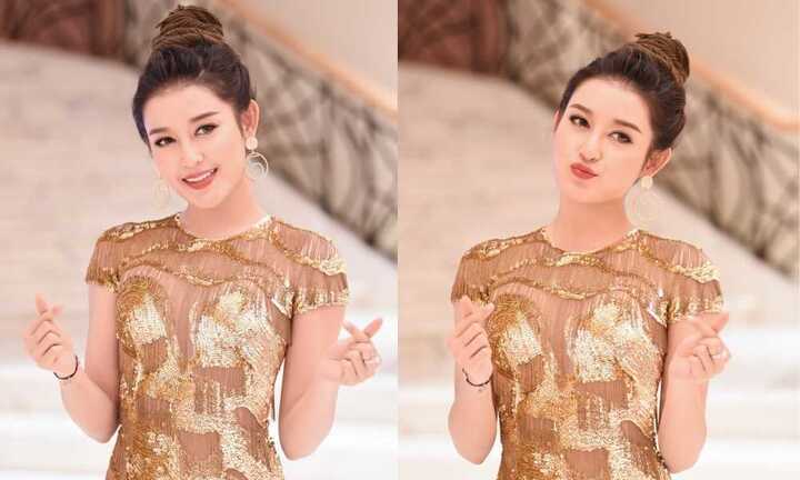 Á hậu Huyền My lại 'đốt mắt' cánh mày râu vì diện váy lấp ló xuyên thấu gợi cảm