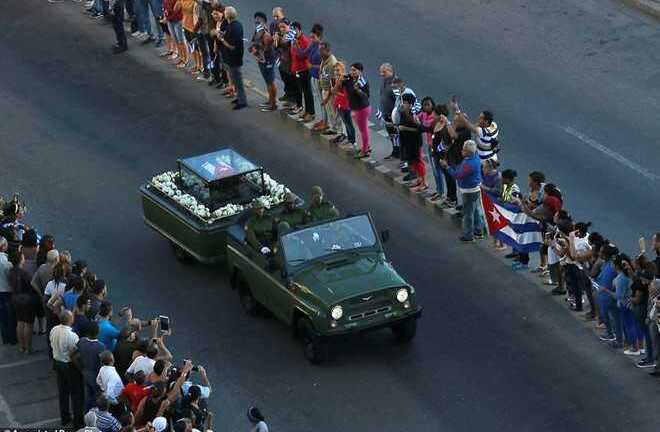 Hành trình cuối cùng của lãnh tụ Fidel Castro về nơi an nghỉ