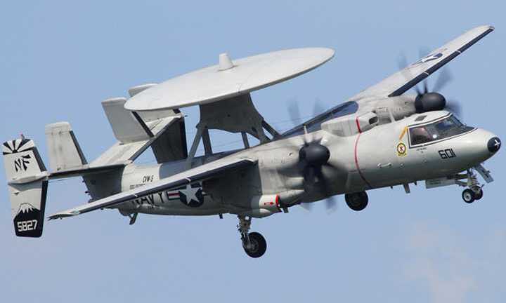 Sức mạnh 'mắt diều hâu' cảnh báo sớm E-2C