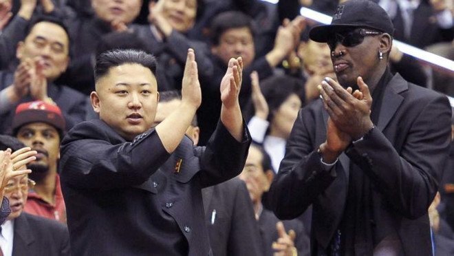 Cựu ngôi sao bóng rổ Mỹ trở lại Triều Tiên