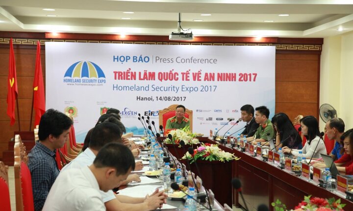 Chuẩn bị khai mạc Triển lãm quốc tế về thiết bị an ninh tại Hà Nội