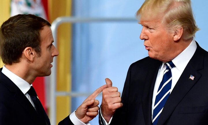 Giữa lúc Pháp hỗn loạn vì biểu tình, ông Trump liên tiếp 'chế giễu' ông Macron