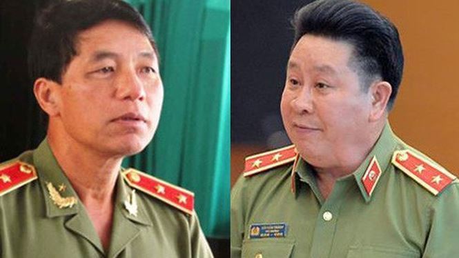 Truy tố 2 cựu thứ trưởng công an Bùi Văn Thành và Trần Việt Tân