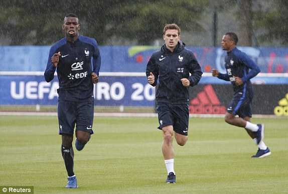 Link sopcast xem bóng đá trực tiếp Pháp vs Thụy Sĩ