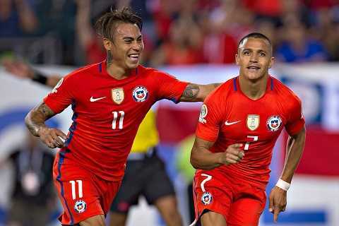 Chile thắng Colombia trong trận đấu 4 tiếng, vào chung kết gặp Argentina