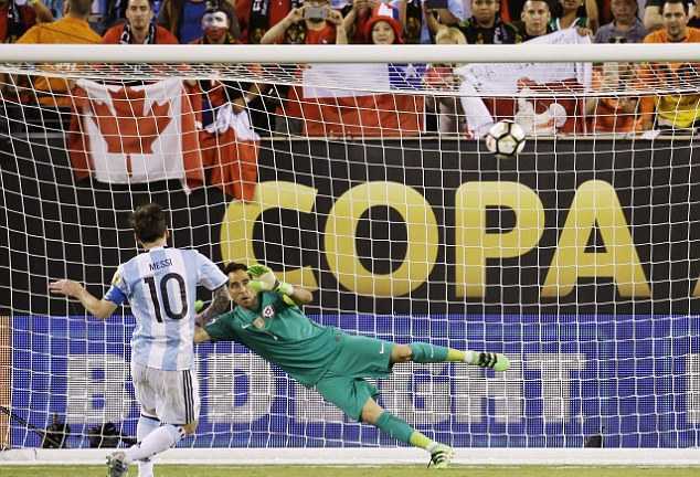 Vì sao Messi đá hỏng penalty?