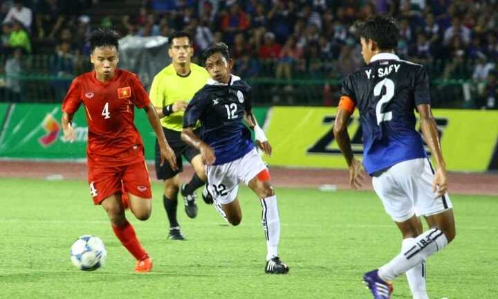 Trực tiếp U16 Việt Nam vs U16 Campuchia