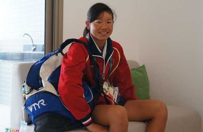 Đổi múi giờ, Ánh Viên phải tập đến sáng tại Olympic 2016