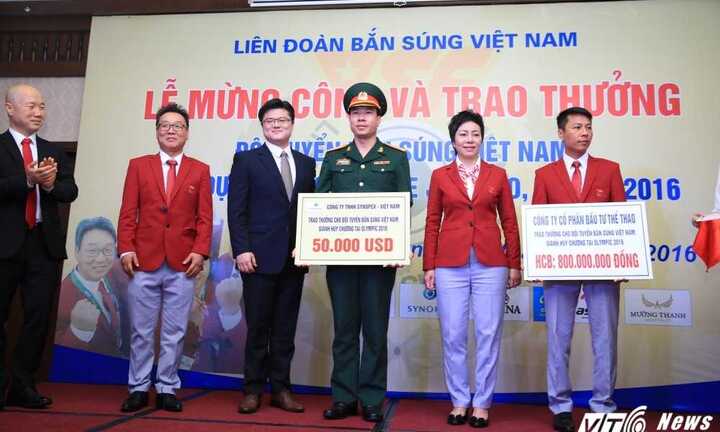 Chi tiết hơn 5,4 tỷ tiền thưởng của xạ thủ Hoàng Xuân Vinh