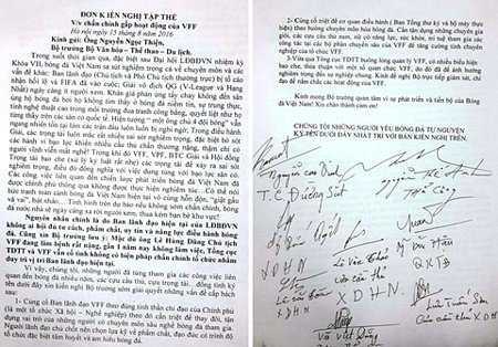 Đơn kiến nghị chấn chỉnh VFF: Các chuyên gia đang đá nhầm sân?