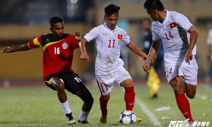 Trực tiếp U19 Việt Nam vs U19 Đông Timor