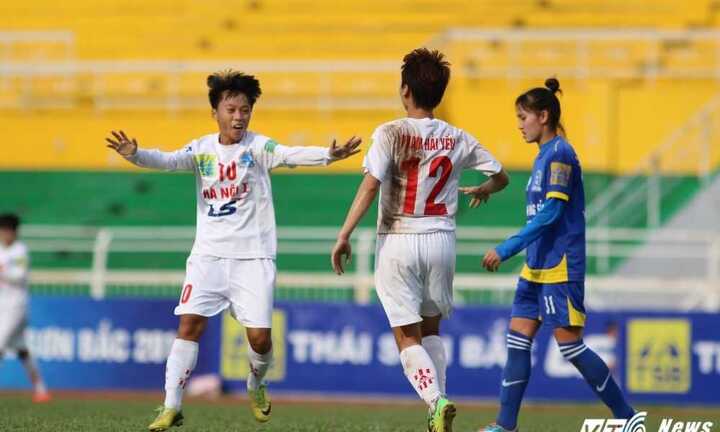 Giải vô địch bóng đá nữ Quốc gia: Hà Nội I vào chung kết gặp TP.HCM I