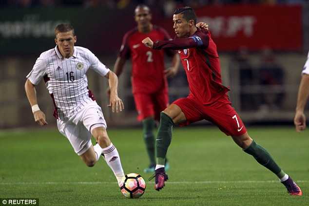 Kết quả vòng loại World Cup 2018: Bồ Đào Nha, Bỉ thi nhau dội mưa bàn thắng