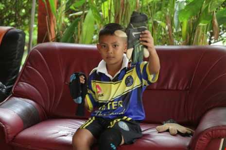 Thái Lan đau đầu với 'thần đồng' bóng đá Nong Pee