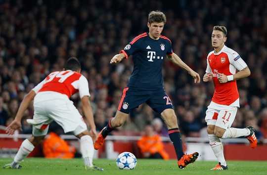 Vòng 1/8 cúp C1: Sấm trời định Arsenal chết dưới tay Bayern