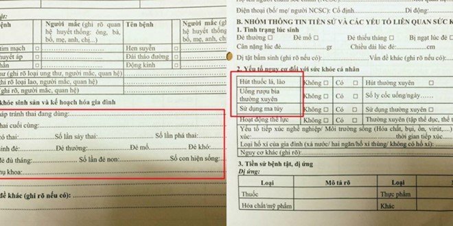 Tạm dừng phát phiếu hỏi học sinh cấp một số lần phá thai