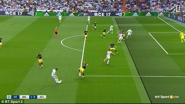 Ronaldo có việt vị ở tình huống ghi bàn đầu tiên?