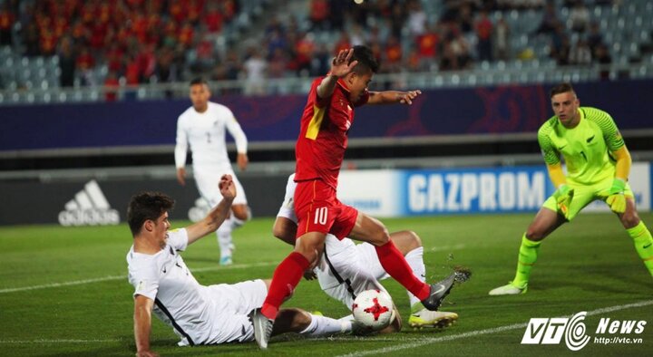 Trực tiếp U20 Việt Nam vs U20 New Zealand giải U20 thế giới 2017