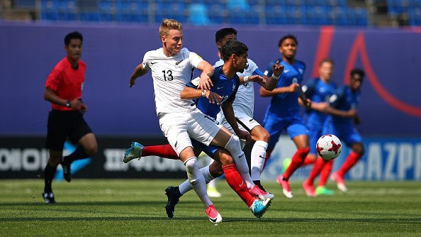 Kết quả U20 Pháp vs U20 New Zealand: U20 New Zealand giữ ngôi nhì bảng